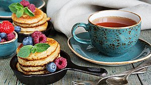 Tea Pancakes 4k - hdwallpaper4k